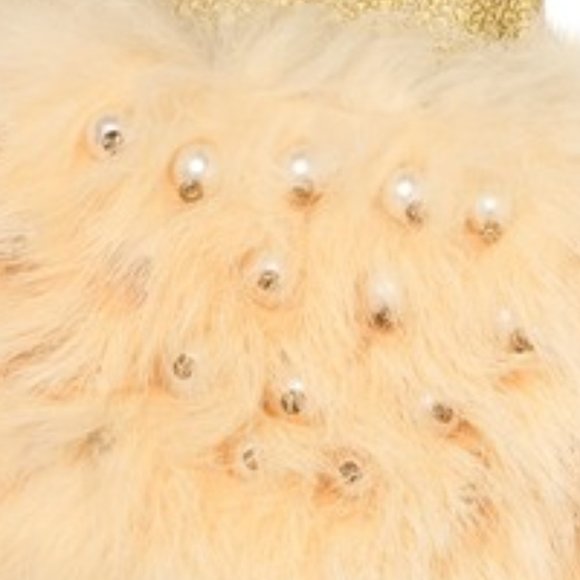 Chase & Chloe Furry Faux Fur Slides - Picture 4 of 7